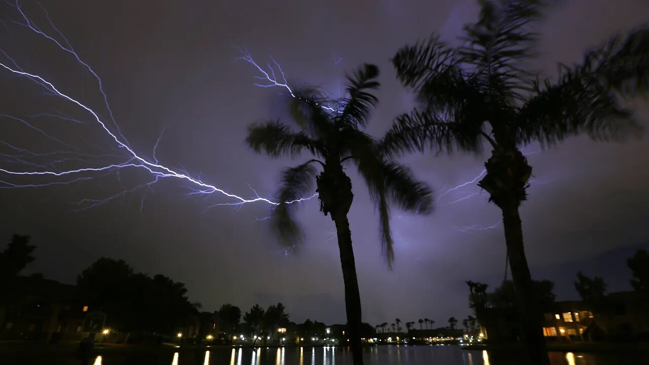 Heavy Rain and Rumbling Thunder Sounds for Sleeping