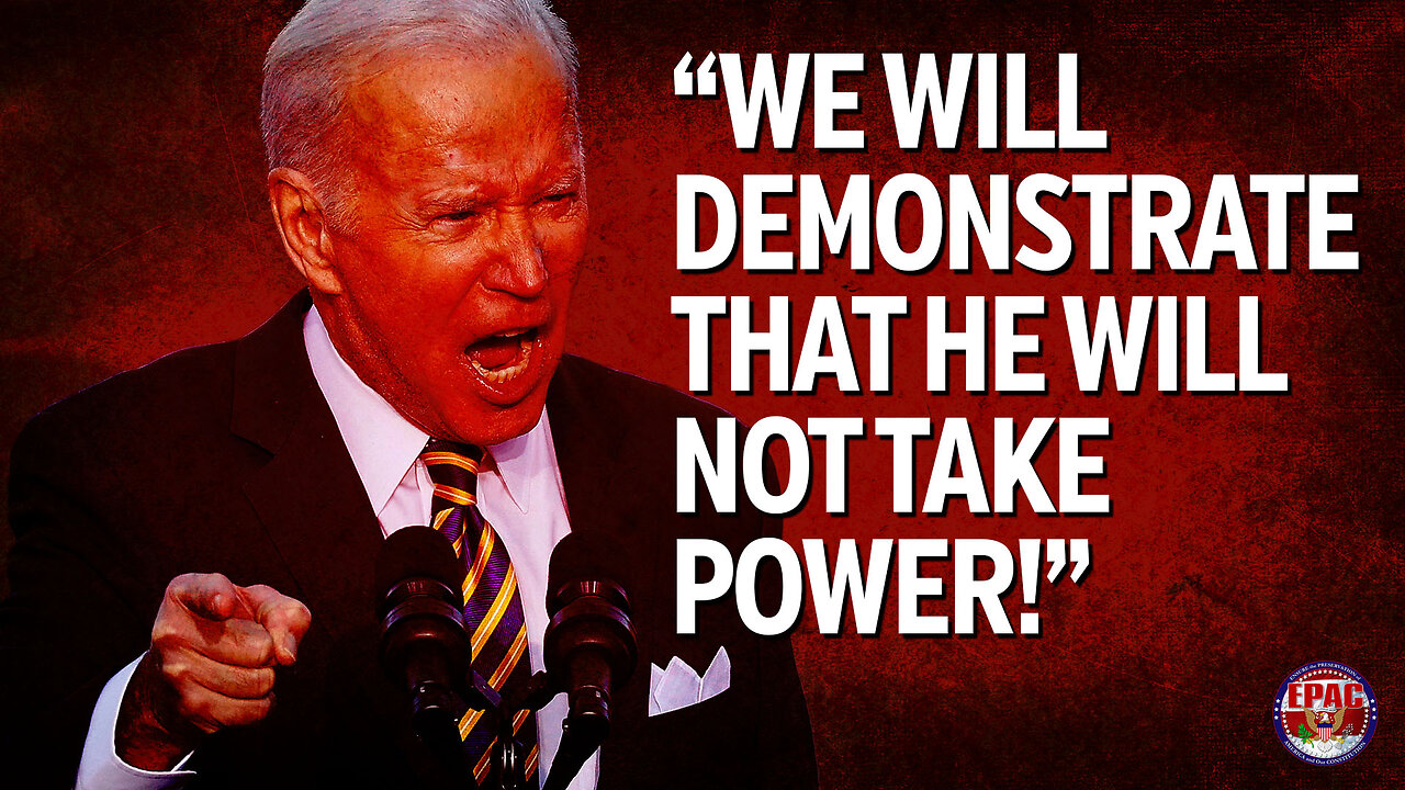 Biden Threats Taking Shape: Marxist Machine to take out anyone who is in the way!!