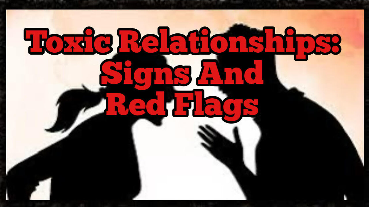 Dating Gone Wrong: Addicted To Toxic Relationships (Recognize The Red Flags)