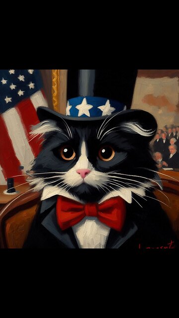 Why Setko the Cat Needs You to Vote for Harris in the 2024 Election!