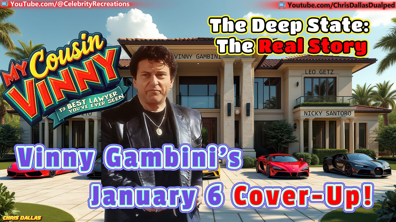 Vinny Gambini’s January 6 Cover-Up! Truth Bombs Dropped: FBI, Informants, and Lies!