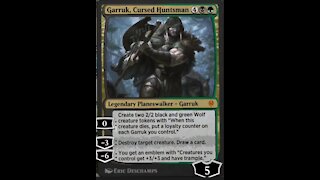 MTG🃏ONLINE PVP, Garruk, Cursed Huntsman