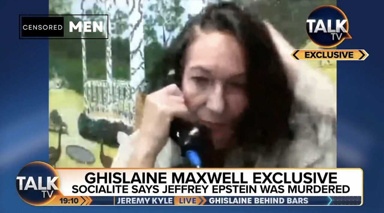 Ghislaine Maxwell Says She Believes Epstein Was Murdered (Epstein Did NOT Kill Himself)