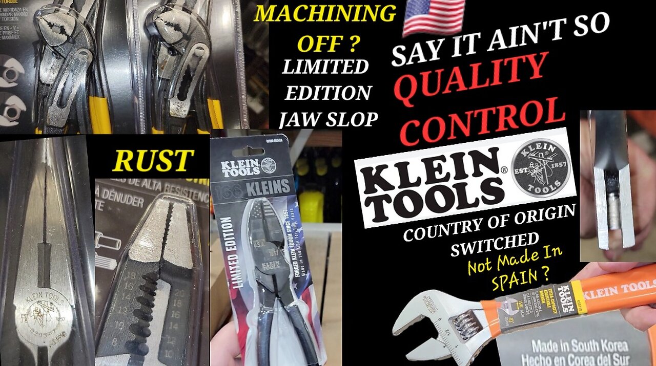 KLEIN TOOLS QUALITY CONTROL