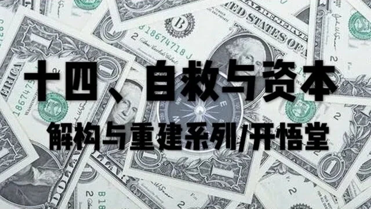 十四，自救与资本/解构与重建系列/开悟堂