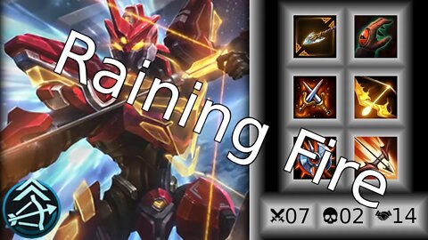 SMITE Conquest - Hou Yi Carry - Raining Fire