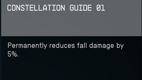 Starfield Constellation Guide 01 Location - Skill Bonus - Reduce Fall Damage