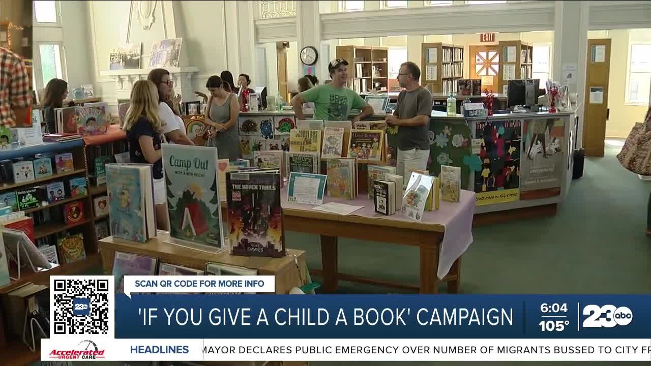 What is the 'If You Give a Child a Book' campaign all about?