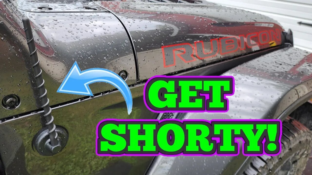 Ditch The Stock Jeep Antenna For This Shorty One - Shorts