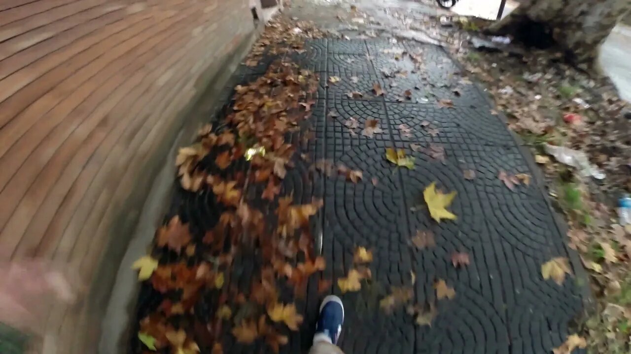 Walk in the rain through Villa Ballester (Gopro hero 3+ )