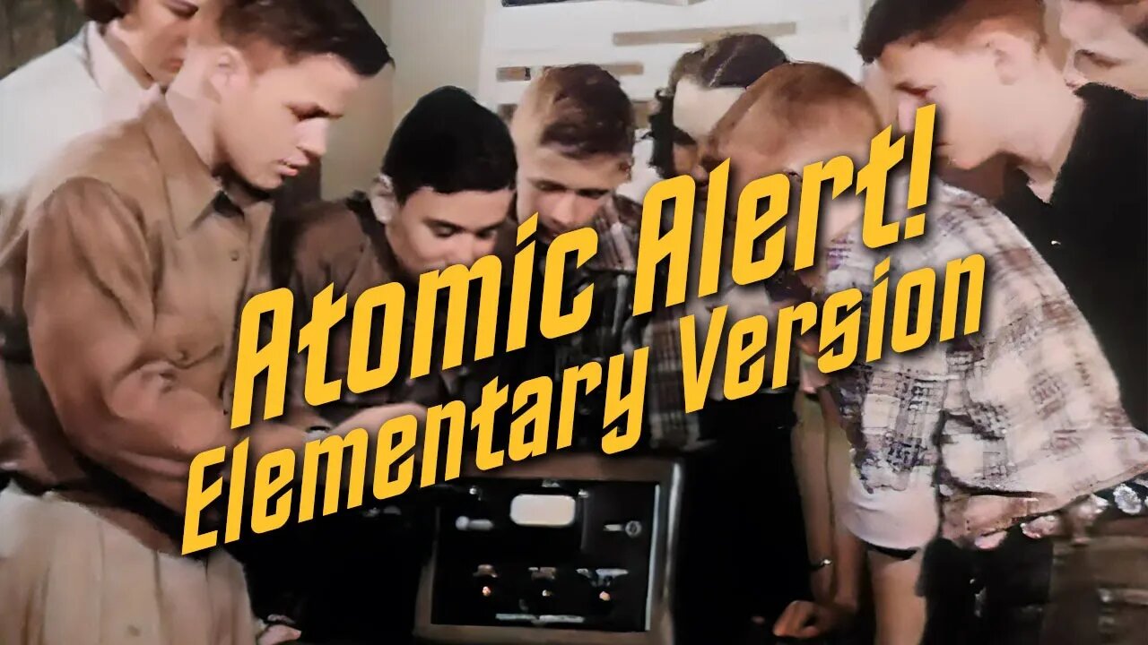 Atomic Alert: How the government taught kids to survive a nuclear attack (1951)