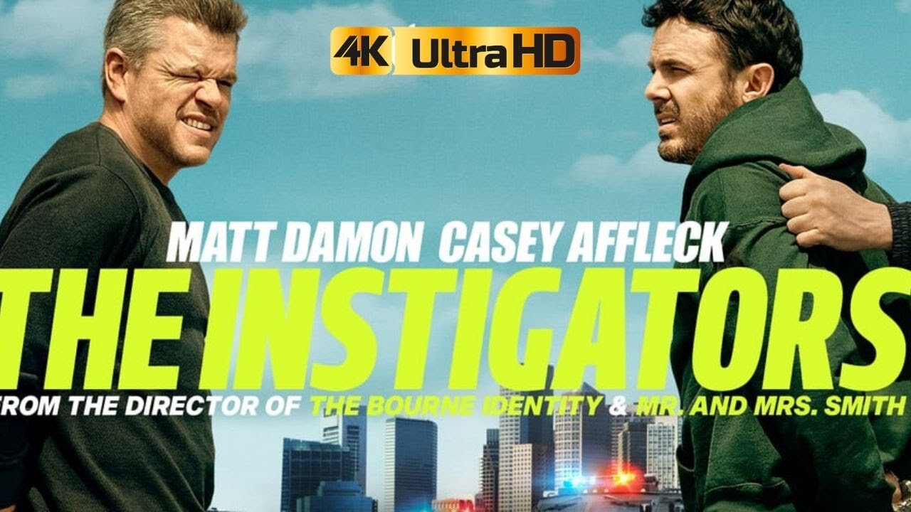 THE INSTIGATORS Trailer (2024) Matt Damon, Casey Affleck 4K HDR