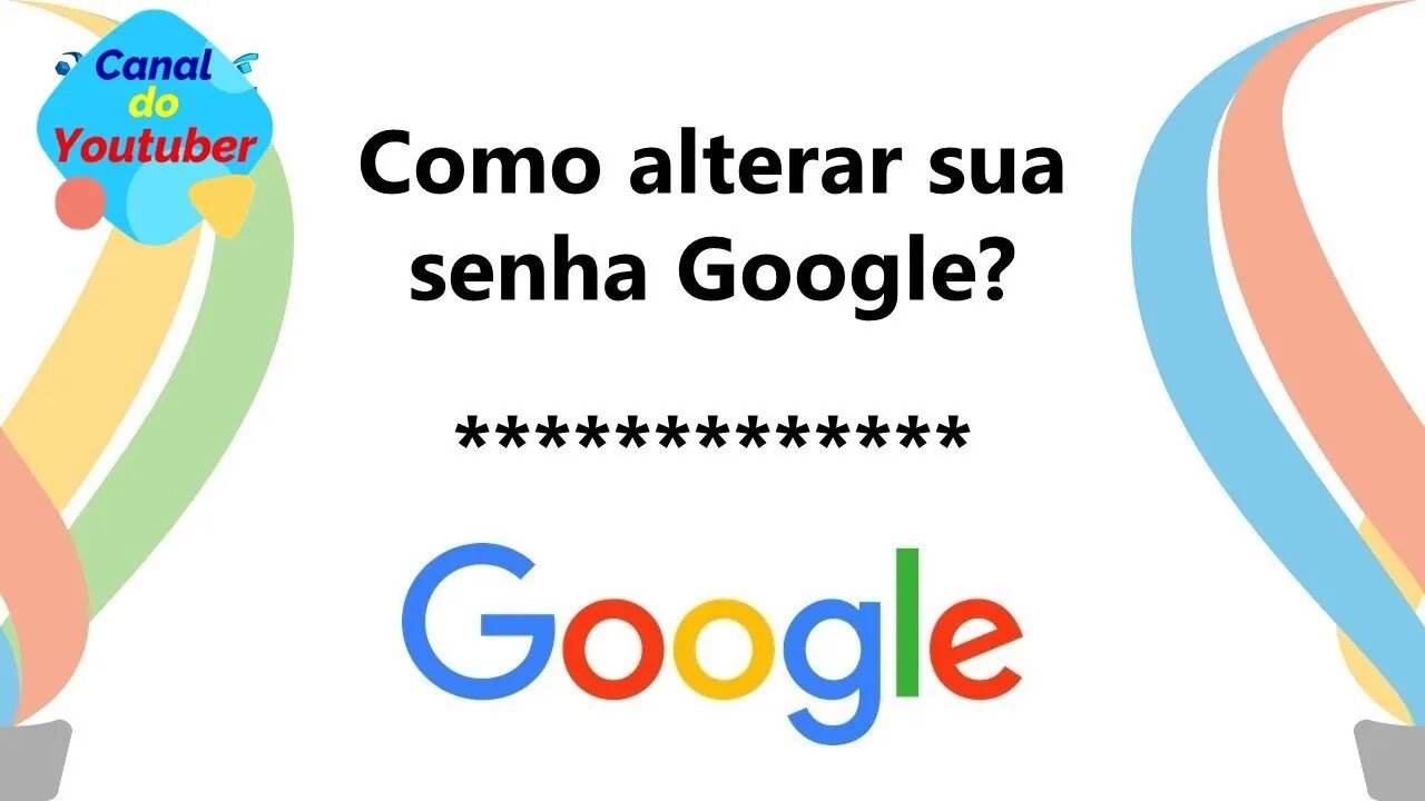 Como Trocar a Senha do Conta do GOOGLE Fácil e Rápido