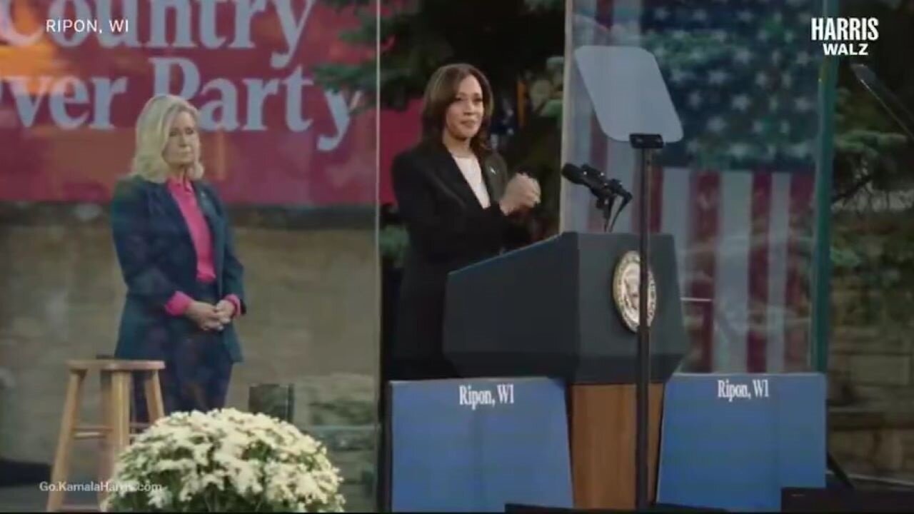 Kamala Harris At Her Wisconsin Rally With Liz Cheney: We Live In A Never-Ending South Park Episode…