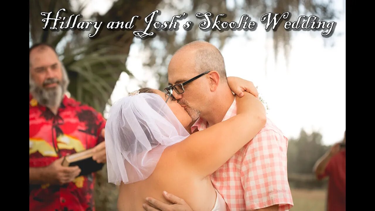 Hillary and Josh's Skoolie Wedding