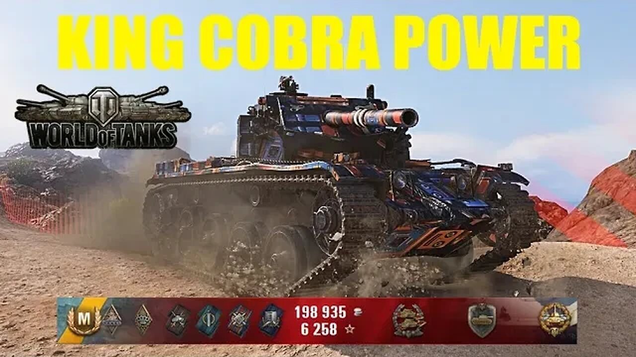 Cobra, 8.7K Damage, 4 Kills, El Halluf - World of Tanks