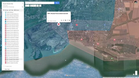 [ Ukraine SITREP ] Day 15 Summary - Russian heading towards Nikopol, cont' advances at Donetsk front