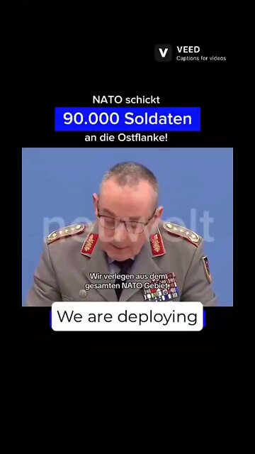 Germany preparing 90K NATO troops to Russia border!