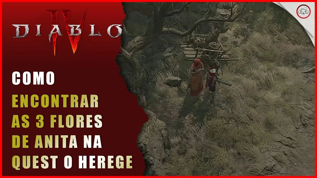 Diablo 4, Como encontrar as 3 flores de Anita na missão O Herege | Super-Dica Pt Br
