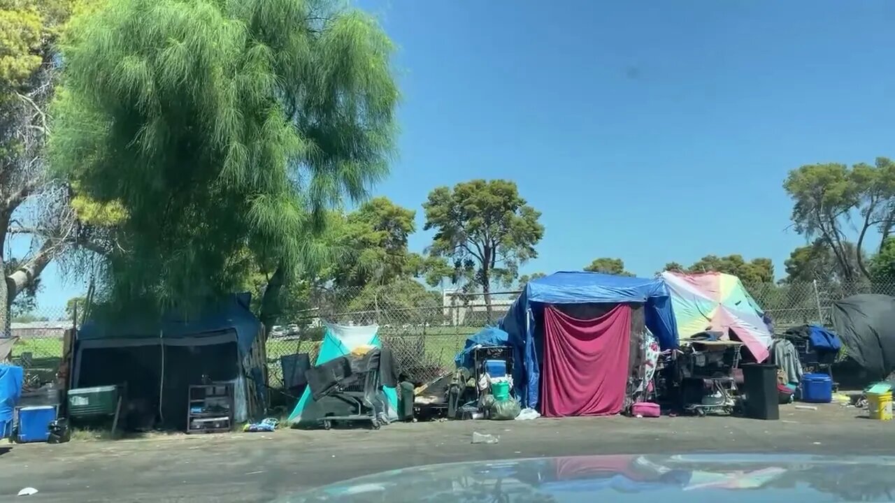 Small tent city tour in Phoenix