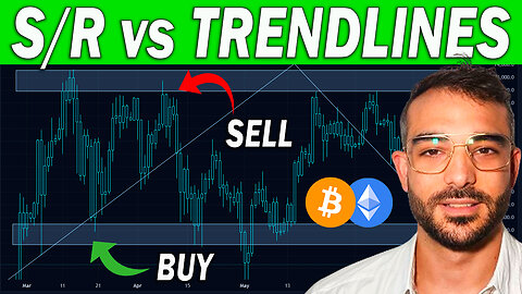 Support & Resistance VS Trend Lines - Which One is BEST? (Price Action Trading)