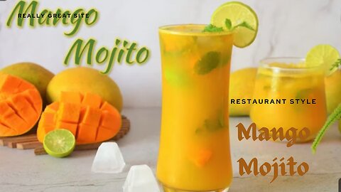 Mango Mojito Recipe | Mango Lemonade | New Refreshing Summer Drink I Summer Recipe