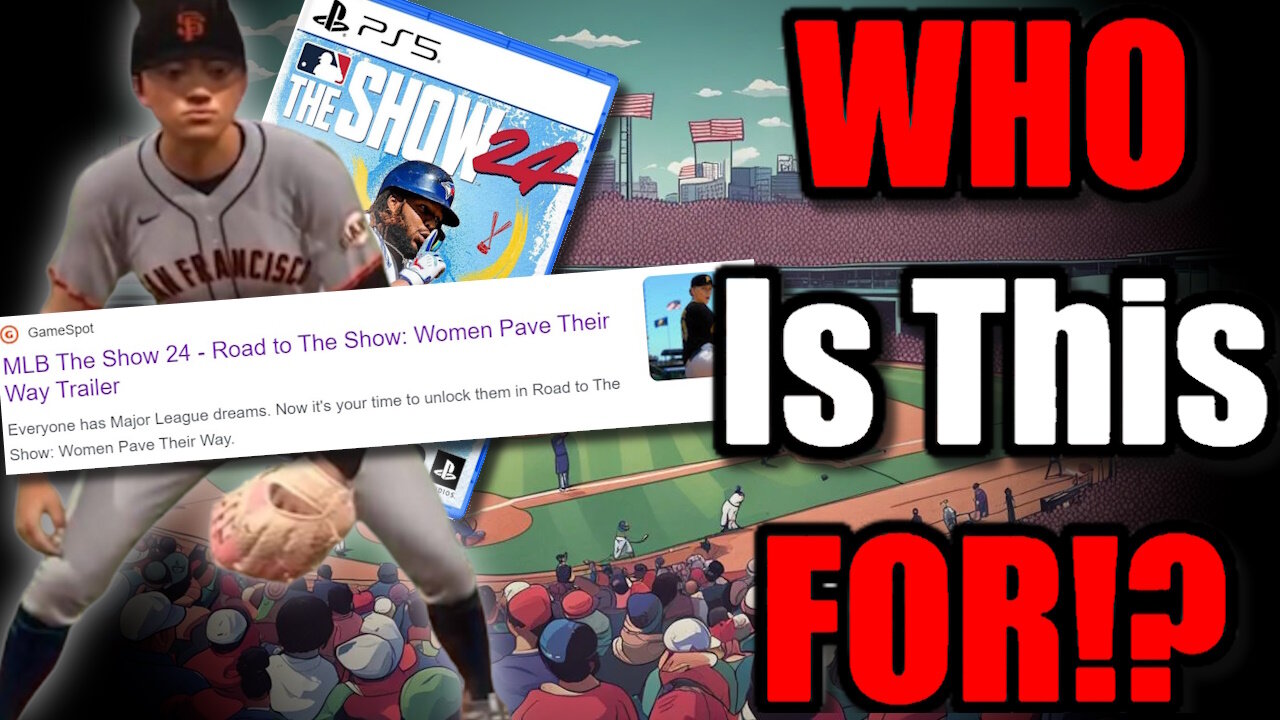 MLB The Show ROASTED By Baseball Fans and Gamers for WOKE PANDERING