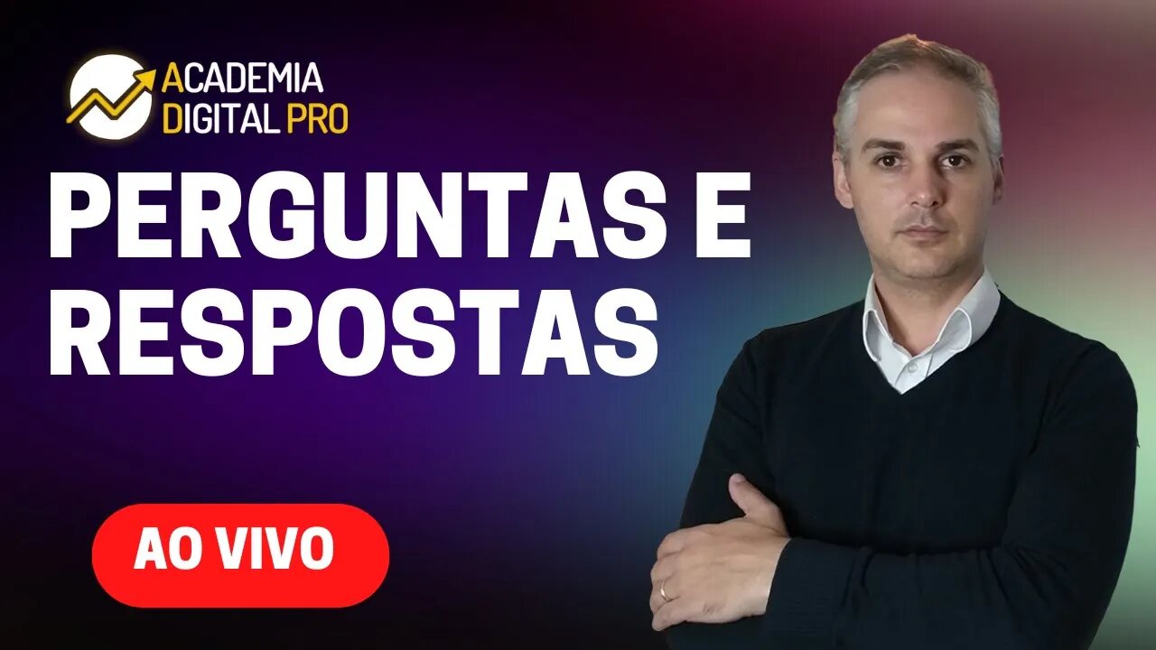 LIVE - Perguntas e respostas