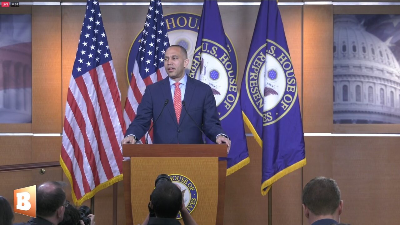 LIVE: Rep. Hakeem Jeffries holding press conference...