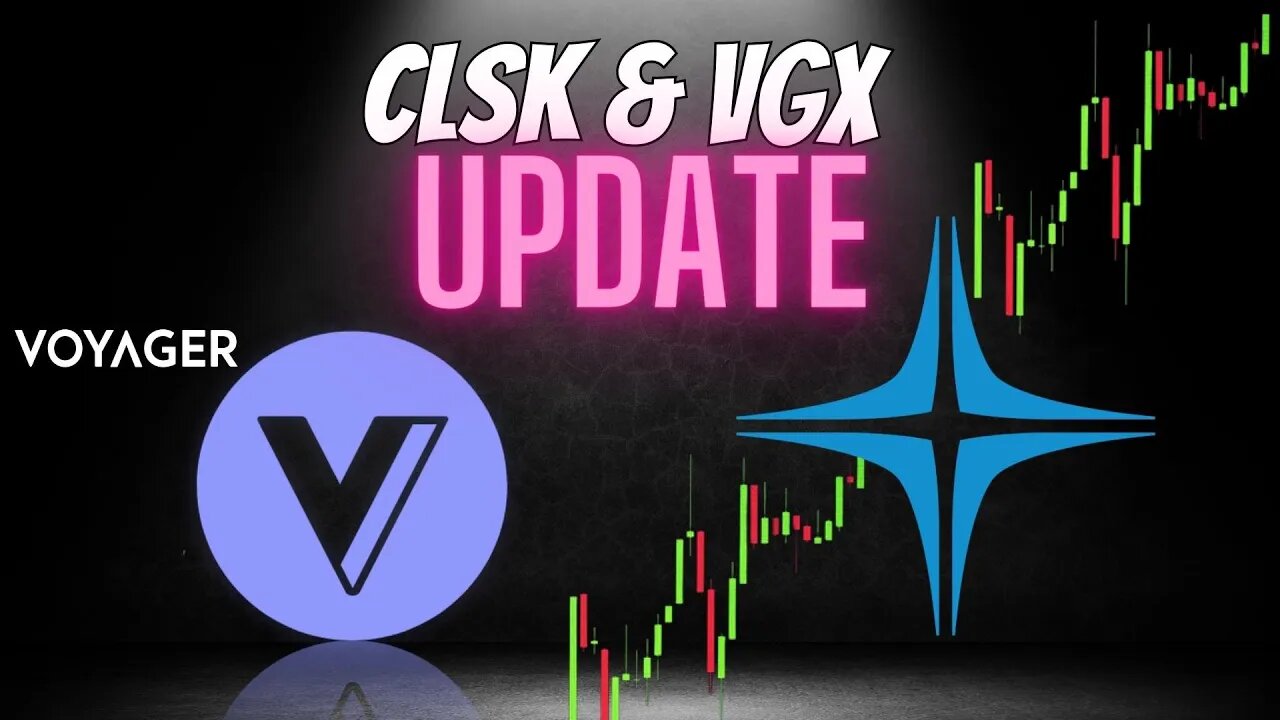 Vgx Token & Clsk Stock Update - Fed Pumps The Market!