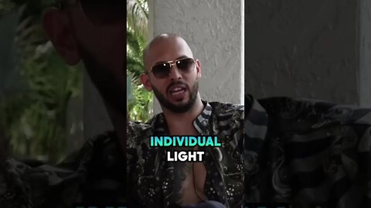 Top G Andrew Tate YOUR OWN LIGHT THIS DARK WORLD #shorts #motivateyourself Tristan Tate