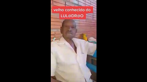 Velho conhecido do #LULADRÃO contando verdades