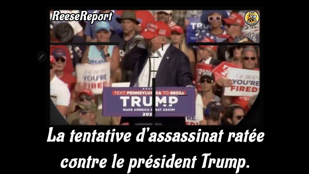 La tentative d’assassinat ratée contre le président Trump.