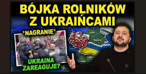 ROLNICY POBILI UKRAIŃSKICH AKTYWISTÓW PODCZAS PROTESTU