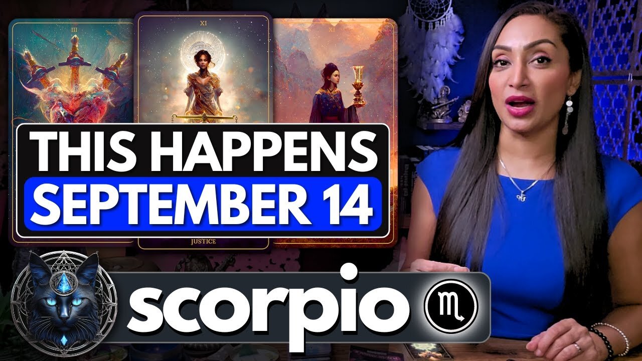 SCORPIO ♏︎ "This Is SERIOUS! Your Life Is Going To Change After This!" 🐞 Scorpio Sign ☾₊‧⁺˖⋆