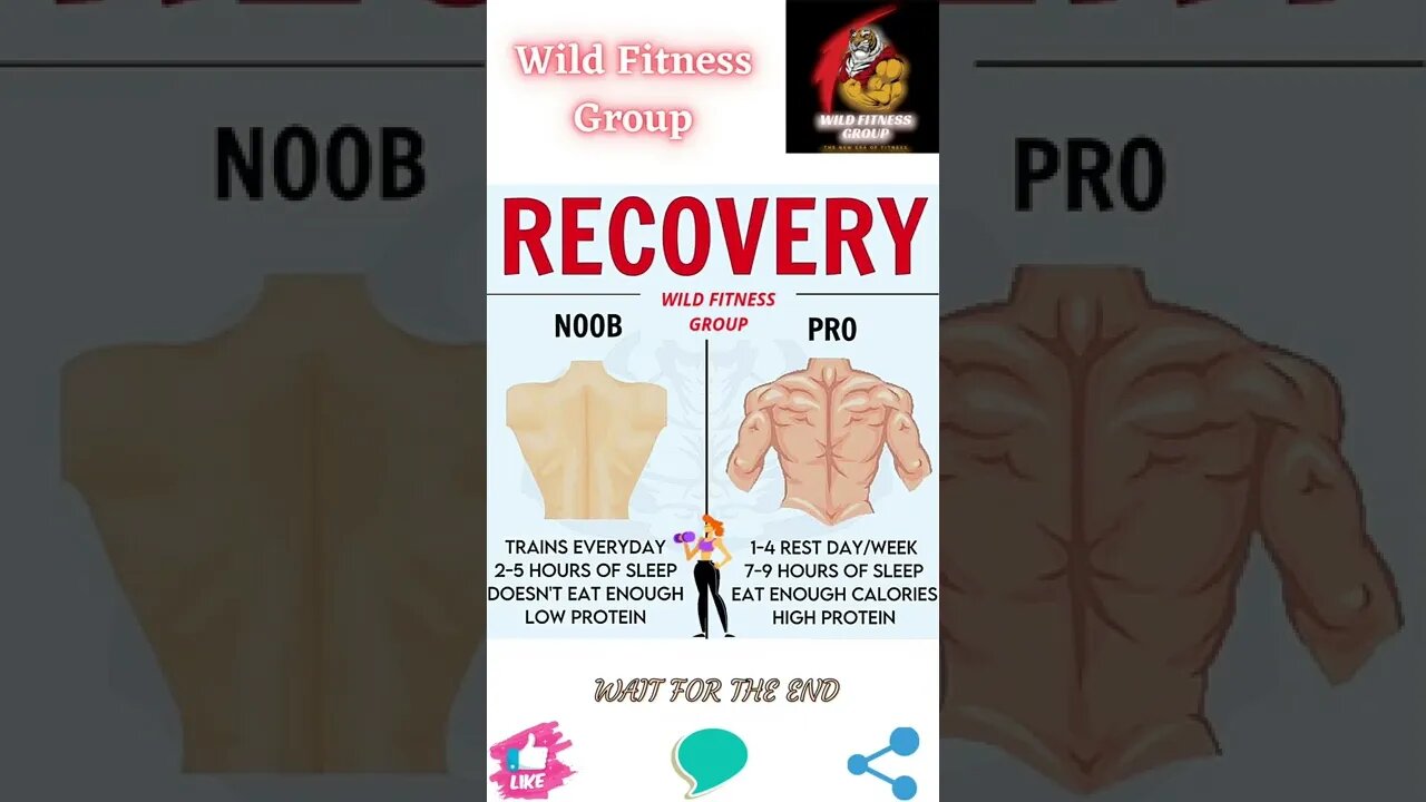 🔥Noob vs pro recovery🔥#shorts🔥#wildfitnessgroup🔥22 July 2022🔥