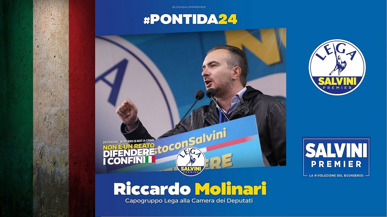 🔴 Riccardo Molinari - #Pontida #Pontida2024