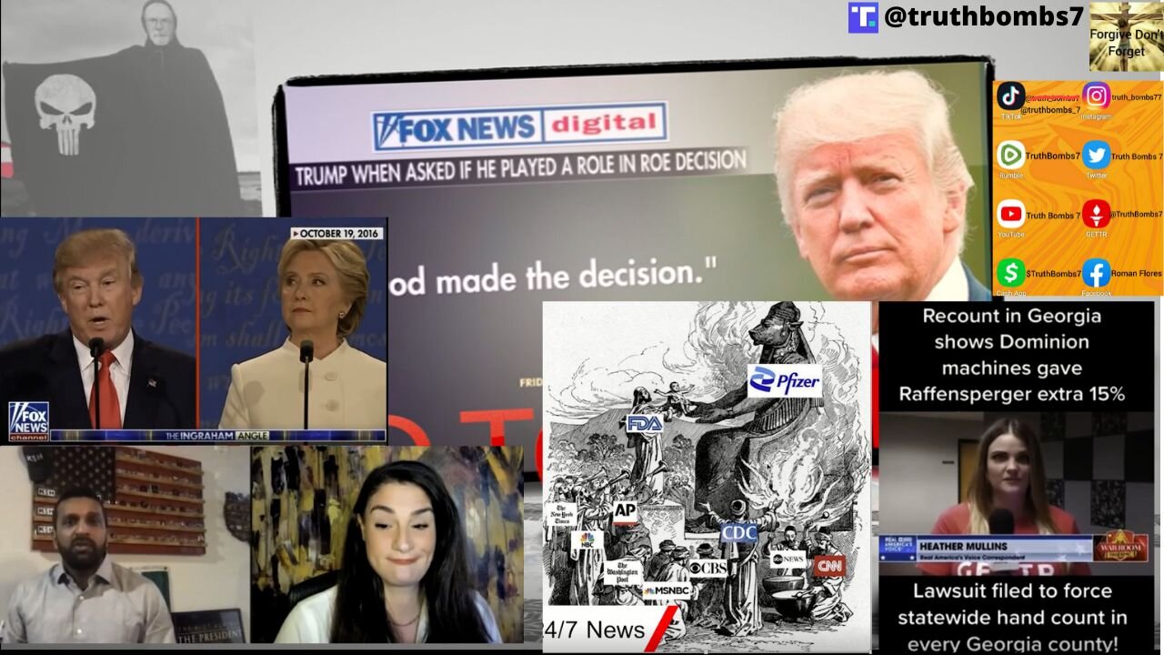 6/28/2022 "And We Know", "Roe V Wade Overturned" The AWAKENING has been long. NOW, It Is time!!