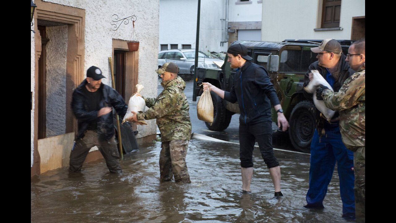 About 30 Spangdahlem families displaced by deadly floods in Germany