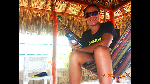 NIDIA & MIKE ENJOY UNCLE DIONO'S LITTLE RANCH ON THE ISLAND OF BARU, COLOMBIA