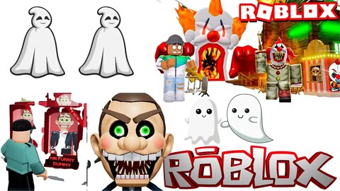 Roblox Escapamos Do MR FUNNY E DO PARQUE ASSOMBRADO (The Carnival of Terror)(MR FUNNY)