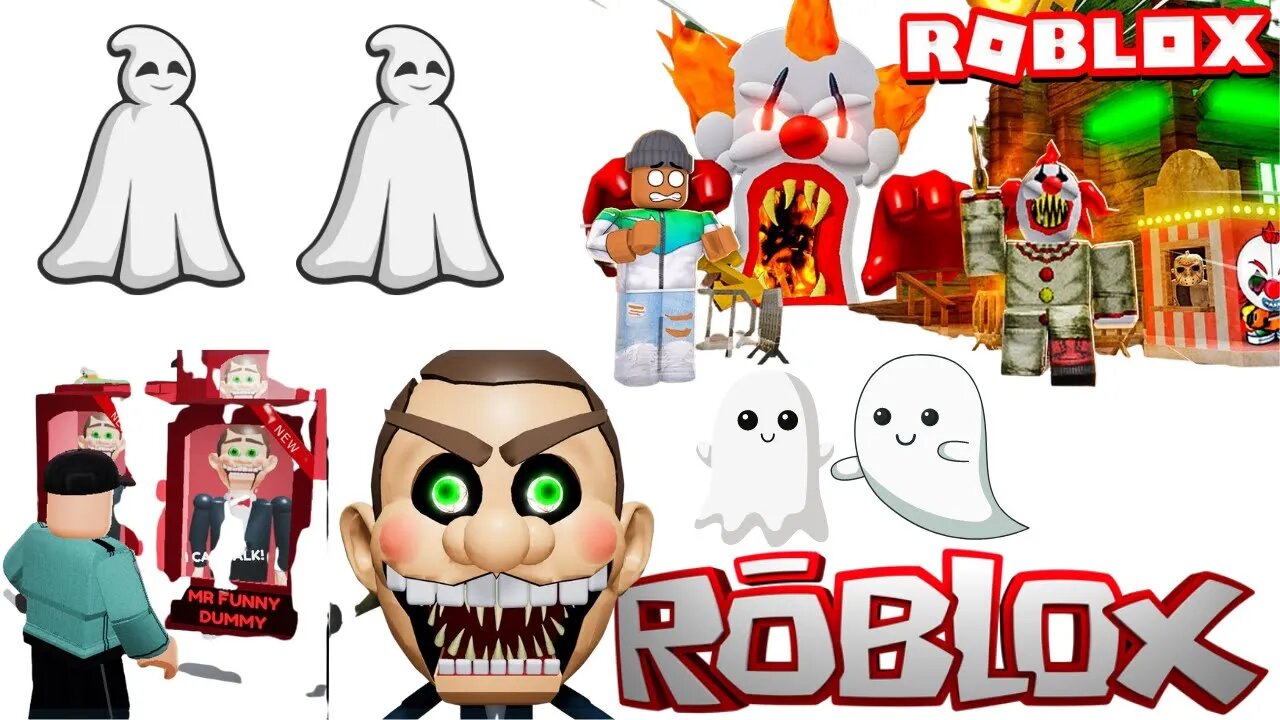 Roblox Escapamos Do MR FUNNY E DO PARQUE ASSOMBRADO (The Carnival of Terror)(MR FUNNY)