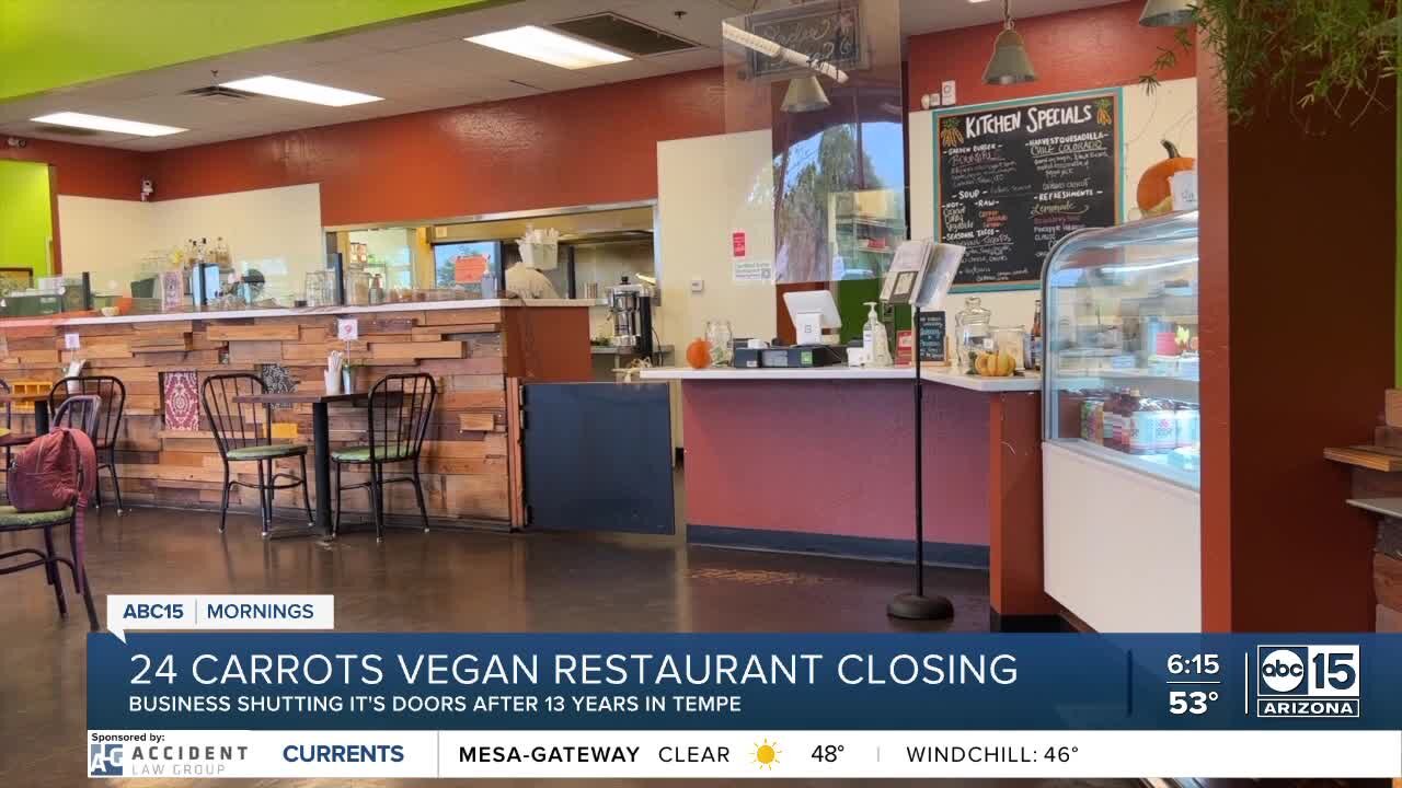 Why 24 Carrots in Tempe is closing