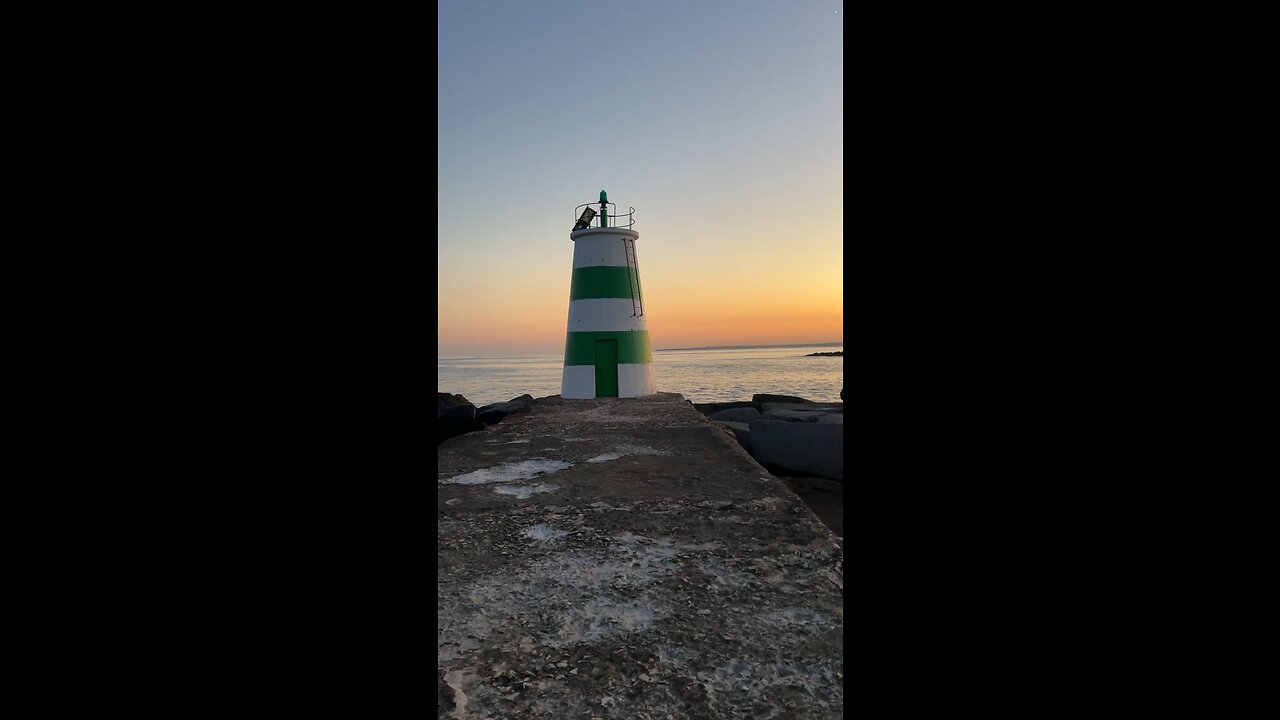 The most beautiful sunset in Portugal