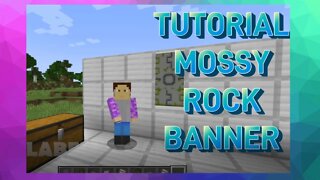 Minecraft: Mossy Rock Banner Tutorial