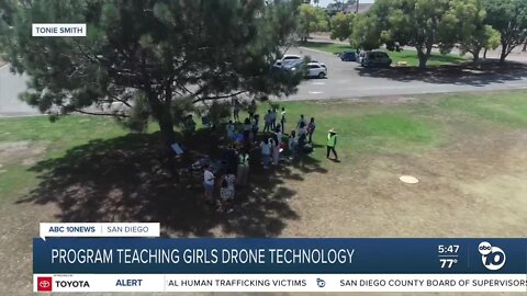 The Drone Project empowering girls in STEM