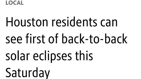 Solar ECLIPSE TOMORROW Oct14th 😳👀