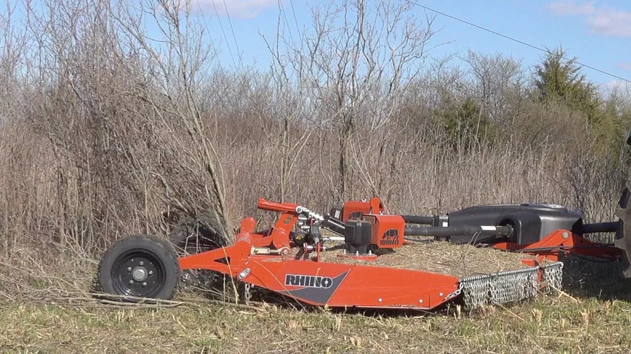 Flex Wing Mower - LARGE Brush! RhinoAg TS10