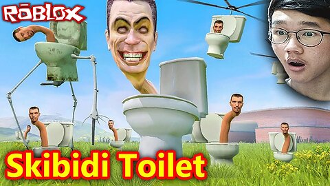 Skibidi Toilet တွေကိုချရမယ် 😱 | Roblox Cameraman Simulator