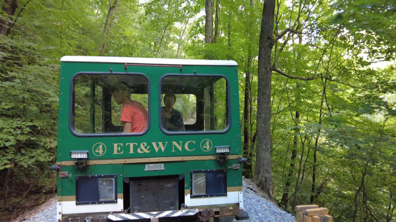 A Speeder Ride Along Most Of The Doe River Gorge ETWNC 8-17-22